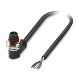 SAC-5P-P12MR/10,0-PUR - Sensor/actuator cable