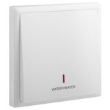 Switch DP 20A LED + Water Heater 7X7 White, Legrand - ELOE