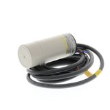 Proximity sensor, capacitive, 34mm dia, unshielded, 25mm, AC, 2-wire,