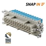 Contact insert (industry plug-in connectors), Female, 500 V, 16 A, Num