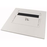 Top plate, split, for WxD=1000x600mm, grey