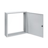 Wall-mounted frame 2A-12 with door, H=640 W=590 D=180 mm