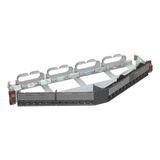 Angled patch panel 19 inches to be equipped with 24 RJ45