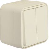 Series switch surface-mounted W.1 polar white