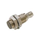 Proximity sensor, inductive, nickel-brass, short body, M18, shielded,