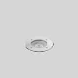 Terra Edelstahl 130, 4 W, 320 lm, 830, inox, on/off In-ground luminair