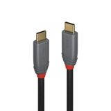 1m  USB 3.2  Type C to C Cable, 20Gbps, 5A, PD, Anthra Line USB Typ C Male to C Male