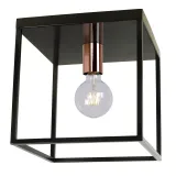 ARTHUR Ceiling Light E27 40W Black