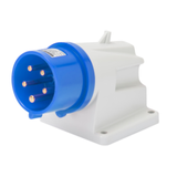 90° ANGLED SURFACE MOUNTING INLET - IP44 - 3P+N+E 32A 200-250V 50/60HZ - BLUE - 9H - SCREW WIRING