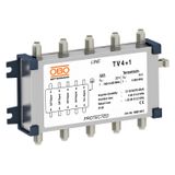 TV 4+1 Surge protective device for antenna systems 70V