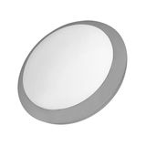 Ceiling fixture IP65 Ford Round E27 20W Grey 2300lm