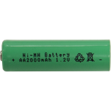 Rechargeable Battery AA 1,2V 2000mAh Ni-MH