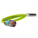 Signal cable pre-assembled SIMODRIVE 611 for modulating valve 4x (2x0.34)+4x 0.5 C MOTION-CONNECT 800PLUS trailable, UL/CSA, DESINA Dmax=9.3 mm Len...