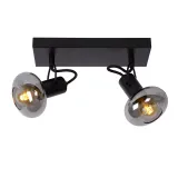 MADEE Ceiling spotlight  2x E14/25W Back/Smoke gla