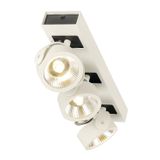 KALU LED 3 Wall and Ceiling luminaire,white/black,3000K,60ø