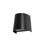 Wall fixture IP65 PRISMA GU10 16 Black