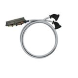 PLC-wire, Digital signals, 20-pole, Cable LiYY, 0.5 m, 0.25 mm²