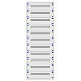 Distribution board insert KVN 60mm, 3-45K, 11-rows