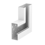 GS-AFS70170RW  Flat corner, for Rapid 80 channel, 70x170mm, pure white Steel