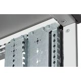 Functionnal uprights (x2) for XL³ 6300 enclosure - for fixing mounting equipment