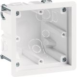 Wall box 1gang for hollow-wall mounting, R.8, light grey