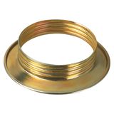 Shade-holder ring for E27 brass lamphld