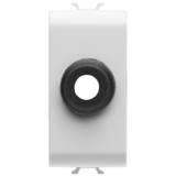 CABLE OUTLET - 1 MODULE - GLOSSY WHITE - CHORUSMART