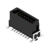 PCB plug-in connector (board connection), 1.27 mm, Number of poles: 16
