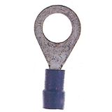 Insulated ring connector terminal M8 blue, 1.5-2.5mmý