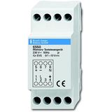6550 Electronic Rotary / Push Button Dimmer (all Loads incl. LED, DALI)