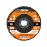 Curved Flap disc 125 * 22мм Abrasive grit K40