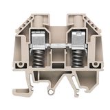 Feed-through terminal block, Screw connection, 10 mm², 690 V, 57 A, Nu