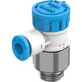 VFOE-LE-T-G18-Q4 One-way flow control valve