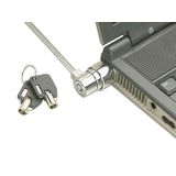 Notebook Security Cable, Barrel Key Lock Key lock security for your notebook!