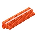 1-conductor female connector CAGE CLAMP® 2.5 mm² orange