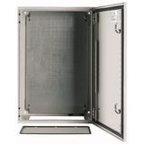 Wall enclosure with mounting plate, HxWxD=600x400x250mm
