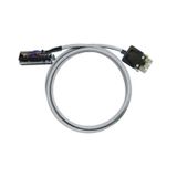 PLC-wire, Digital signals, 24-pole, Cable LiYY, 1 m, 0.25 mm²