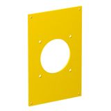 VHF-P3 Cover plate 1x CEE 160x105mm