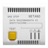 METHANE GAS DETECTOR - 12V ac/dc - 2 MODULES - GLOSSY WHITE – CHORUSMART