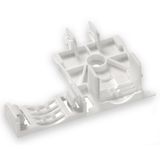 Strain relief plate for 294 Series for multicore cables white