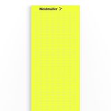 Device marking, Self-adhesive, 12 mm, Polyester, PVC-free, yellow
