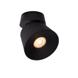 Lucide TRIGONO - Ceiling spotlight - Ø 10,5 cm - 1xGU10 - Black