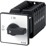 Multi-speed switches, T5B, 63 A, rear mounting, 6 contact unit(s), Contacts: 12, 60 °, maintained, With 0 (Off) position, 0-Y-D-2, SOND 30, Design num