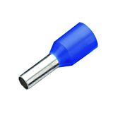 Wire ferrule isolated, 16mmý, L1=12mm, blue