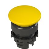 Illuminated yellow mushroom button E2 1PL2F5410