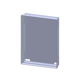 Wall box, 4 unit-wide, 28 Modul heights