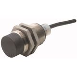 Proximity switch, E57 Premium+ Short-Series, 1 N/O, 2-wire, 40 - 250 V AC, 20 - 250 V DC, M30 x 1.5 mm, Sn= 15 mm, Non-flush, NPN/PNP, Stainless steel