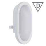 Outdoor Light with Light Source - wall light 12W 840lm 4000K IP54  - White