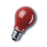 Bulb E14 25W P45 silicone RED