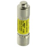 Fuse-link, LV, 12 A, AC 600 V, 10 x 38 mm, CC, UL, time-delay, rejection-type